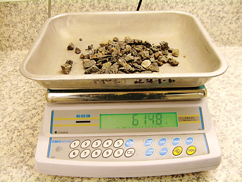 SITE PHOTO: Laboratory testing