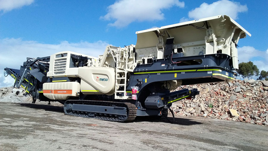 SITE PHOTO: The new METSO LT 1213