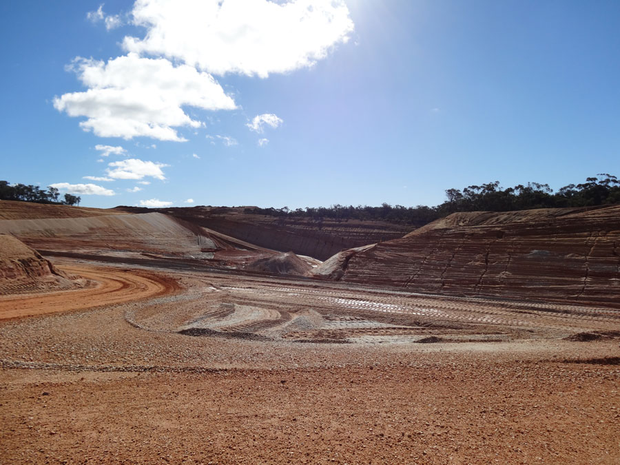 SITE PHOTO: Local Mix's sand and gravel quarry in Moriac
