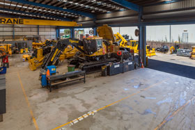 The Onetrak workshop in Hallam