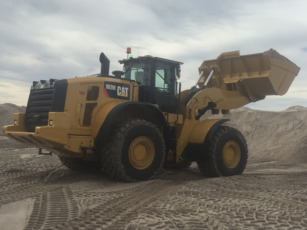 Dale Elphinstone purchased William Adams in 1987 bringing a wealth of industry knowledge to the business. More 90 years on, William Adams remains one of the oldest Caterpillar dealers in the world. The Caterpillar 982M Series Wheel Loader at the Barro Group, Nyora site.