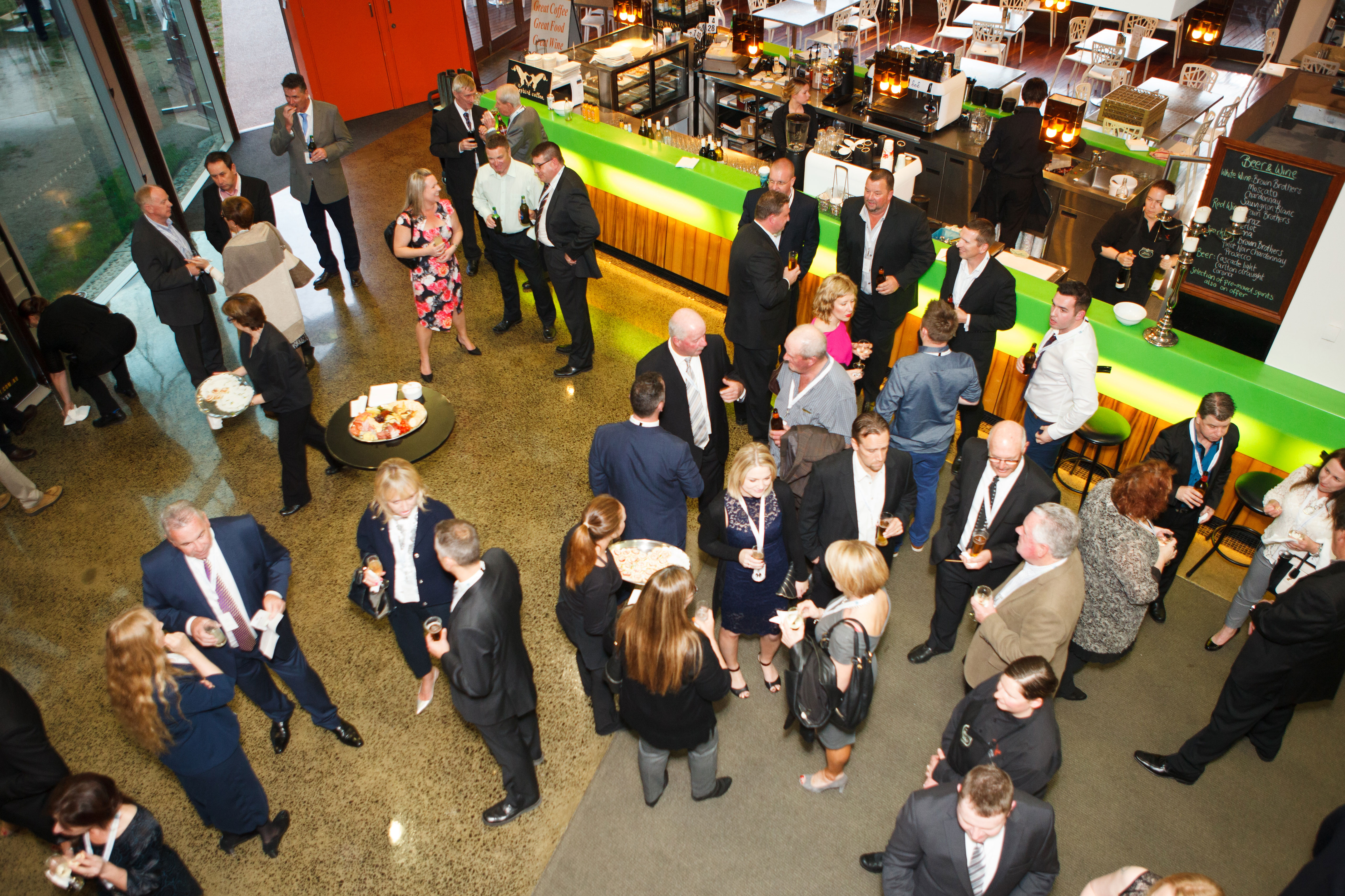 Networking at the Annual Dinner