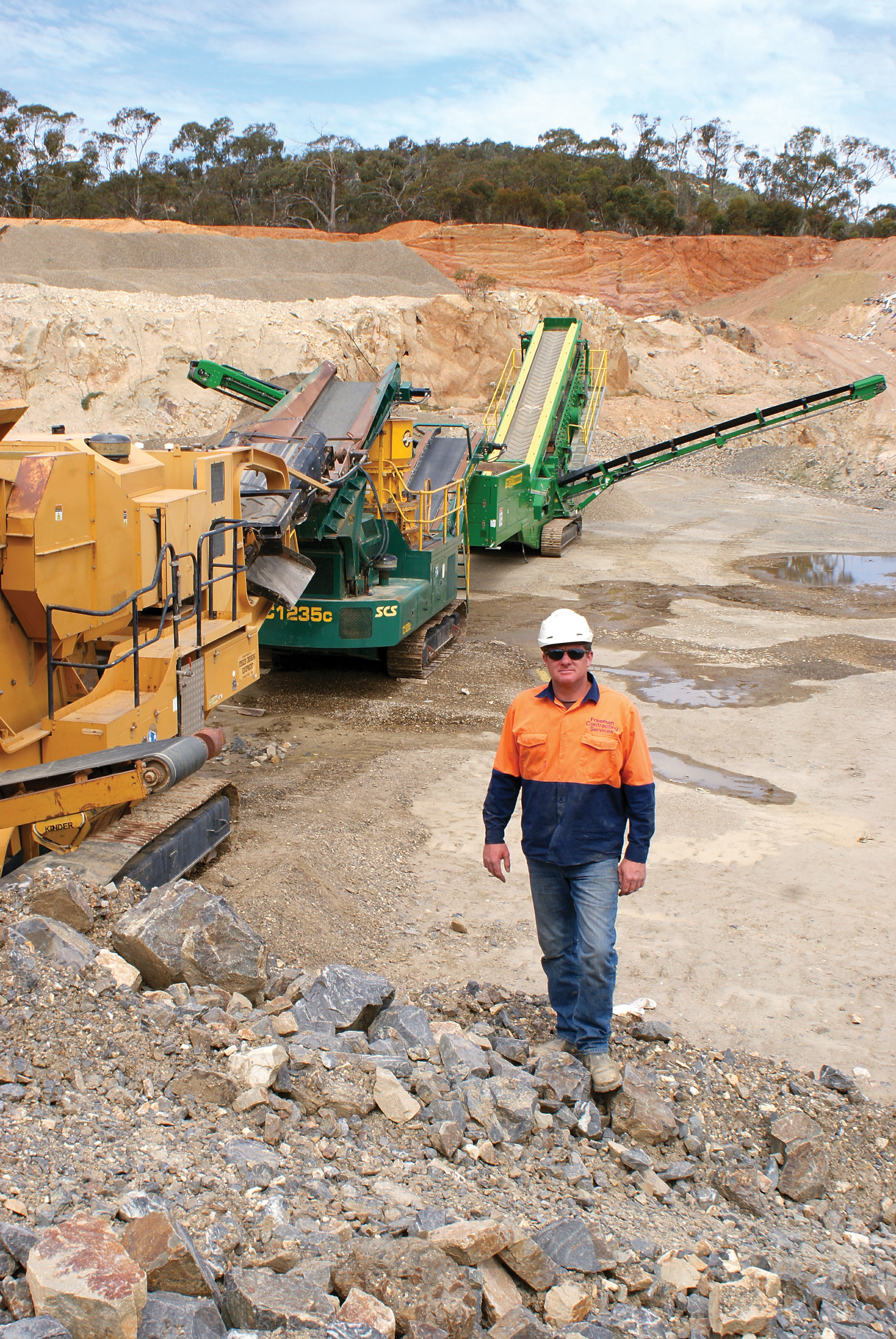 Photo of Jason Freeman, Managing Director of Freeman Contracting Services.